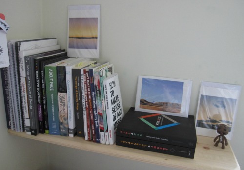 photo of my book shelf